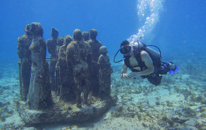 Underwater Museum of Art scuba diving
