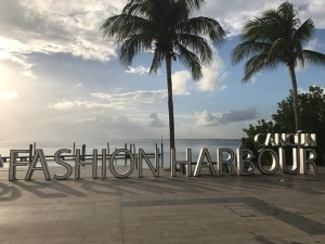 Cancun Fashion Harbour sunset