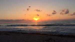 Sunrise at Playa Delfines